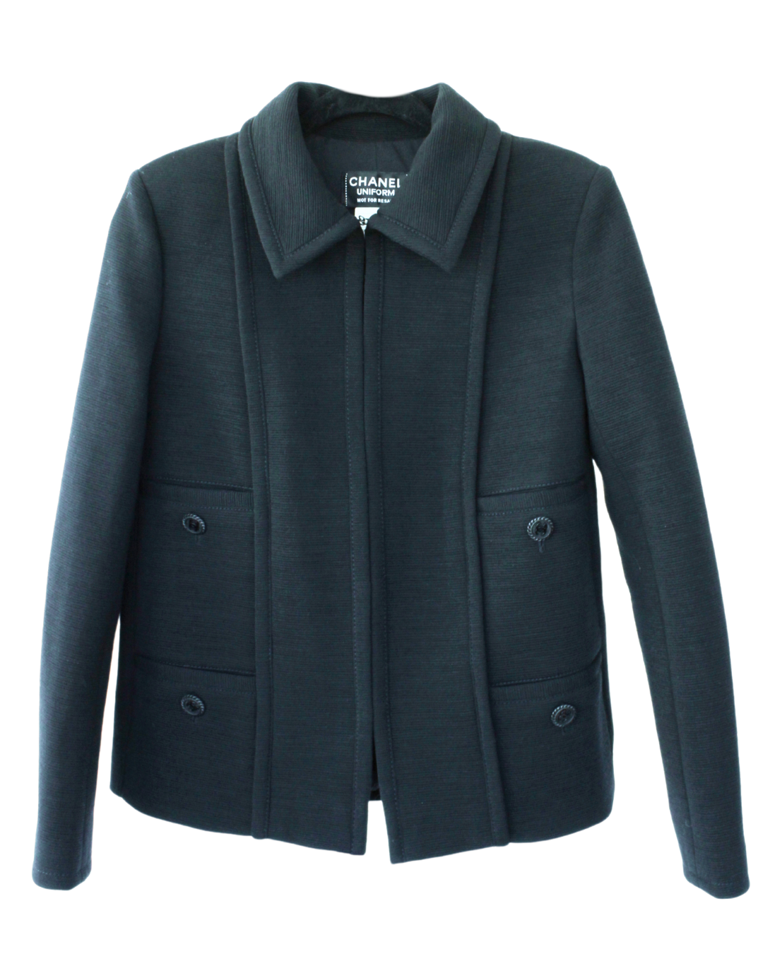 CHANEL Uniform Blazer Negro de Distribución Limitada