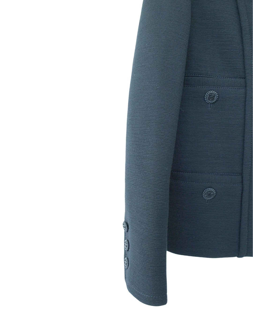 CHANEL Uniform Blazer Negro de Distribución Limitada - Imagen 2