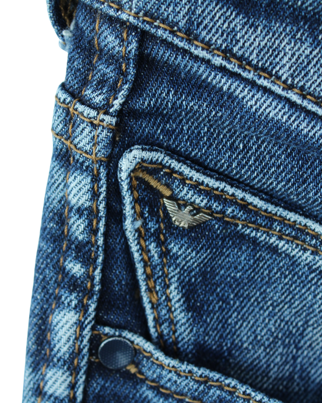 Emporio Armani Slim Fit Jeans Denim - Imagen 3