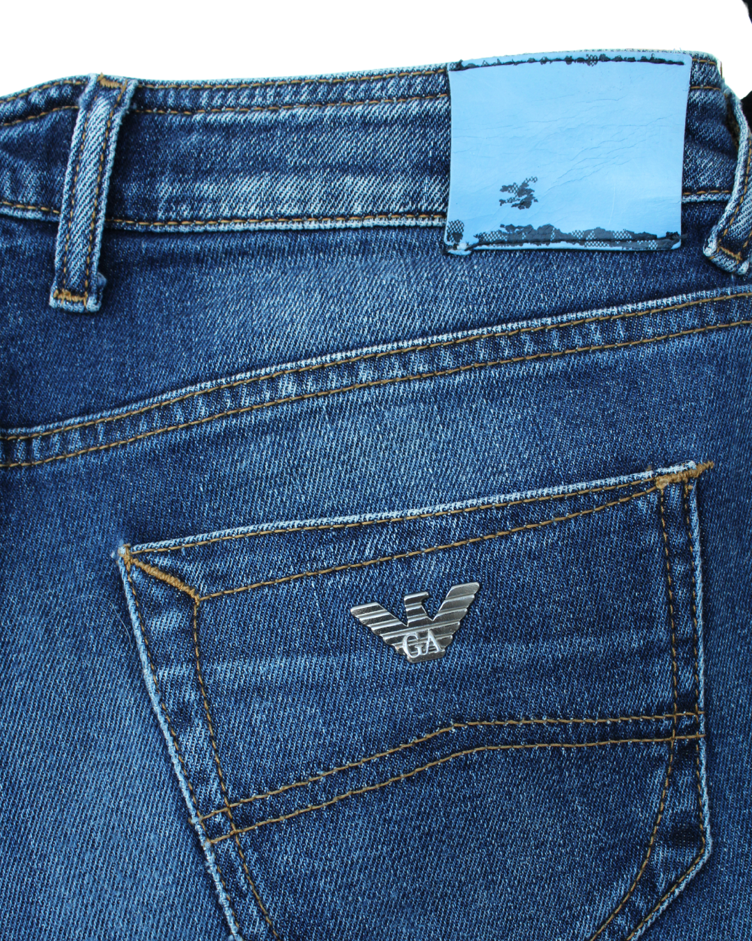 Emporio Armani Slim Fit Jeans Denim - Imagen 6